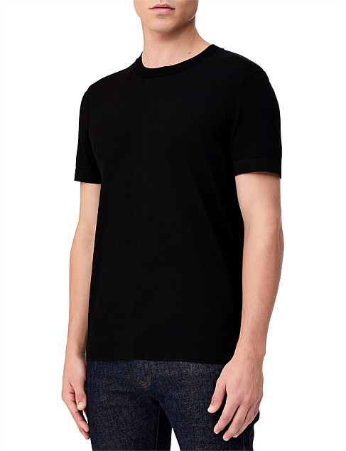 SHORT SLEEVE TECH KNIT T-SHIRT