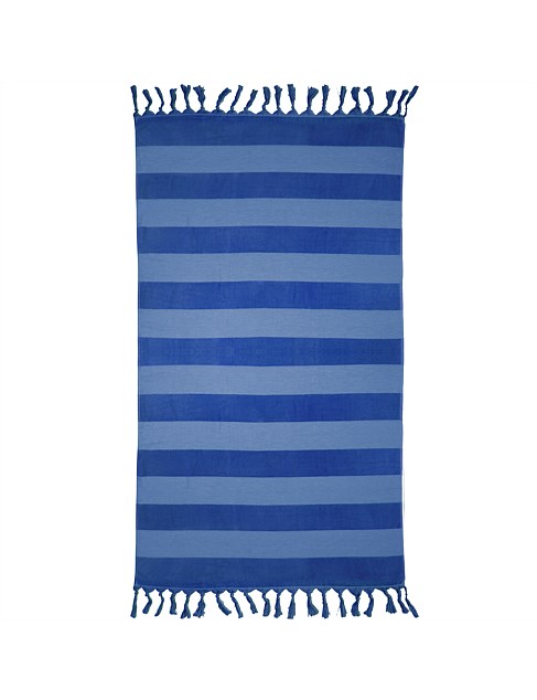 MORETON BEACH TOWEL 90X170CM BLUE