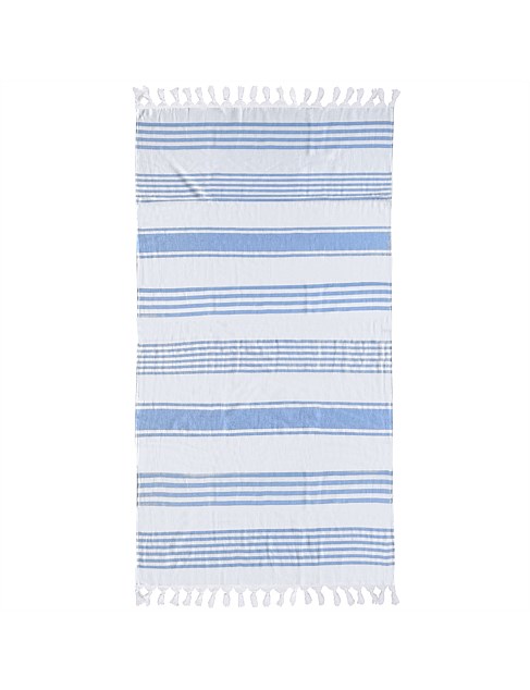 FRASER BEACH TOWEL 90X170CM BLUE