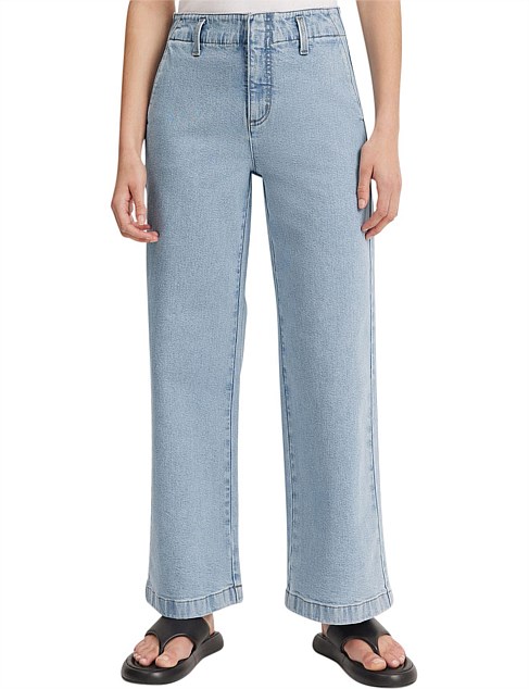 Australian Cotton Wide Leg Jean