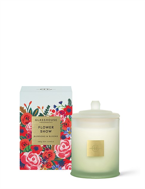 LIMITED EDITION FLOWER SHOW 380G SOY CANDLE