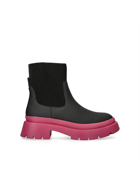 SPLASH ANKLE 2 BLACK COMB SYNTHETIC BOOTS