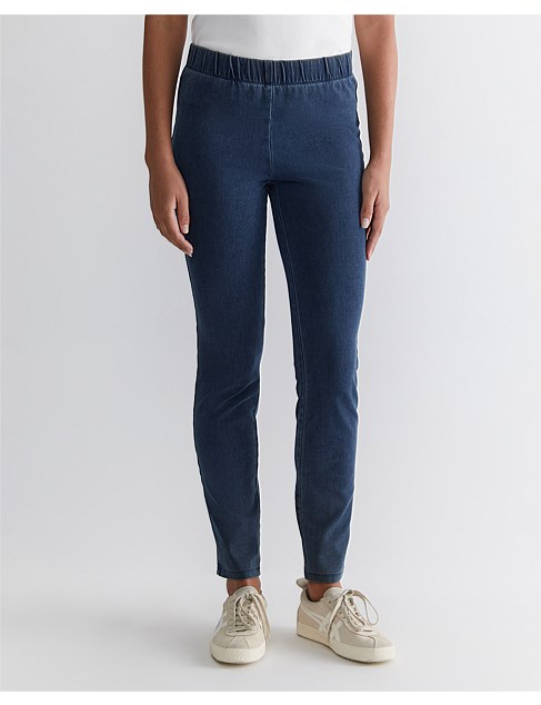 FELICITY DENIM PULL ON PANT