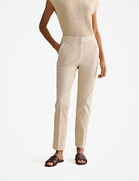 Cotton Blend Bi-stretch Pant