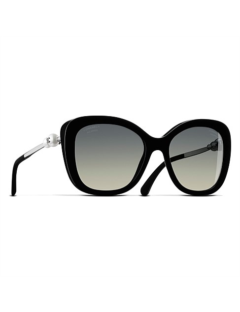 Acetate Square BLACK Sunglass