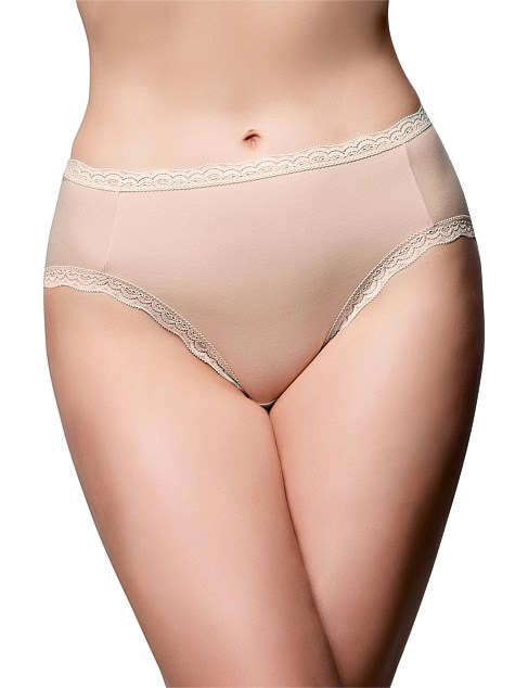 ORGANIC COTTON HI CUT BRIEF