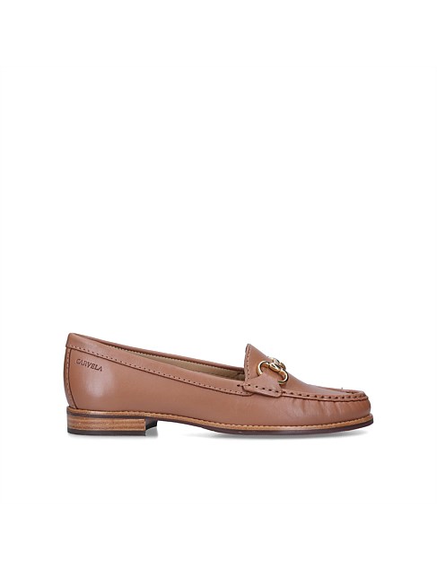 CLICK 2 TAN COMB LEATHER LOAFER