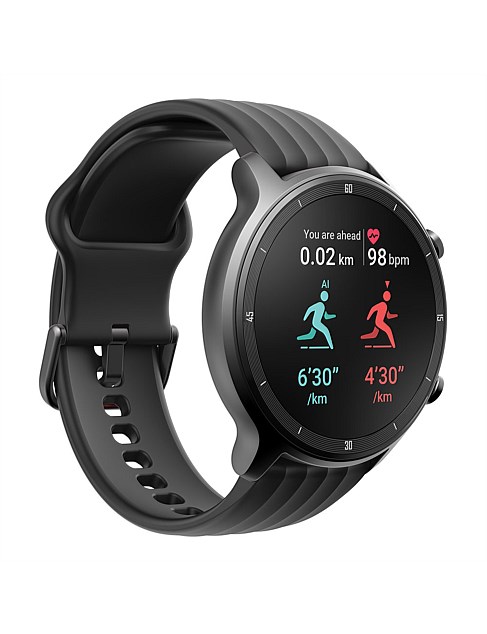 FLEX Fitness & Wellbeing Smart Watch Dark Grey