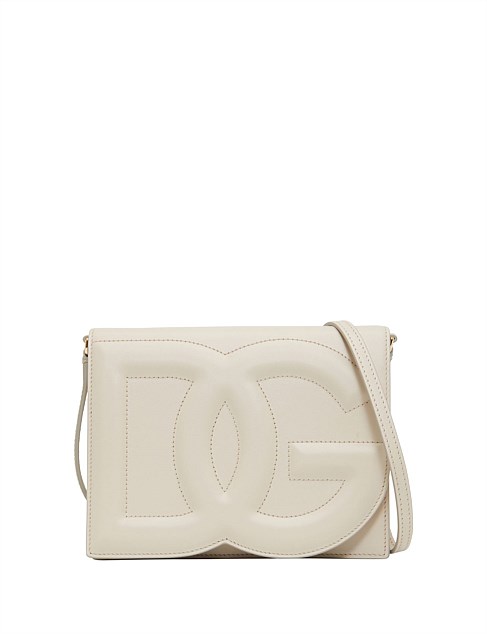 D&G EMBOSSED SHOULDER BAG