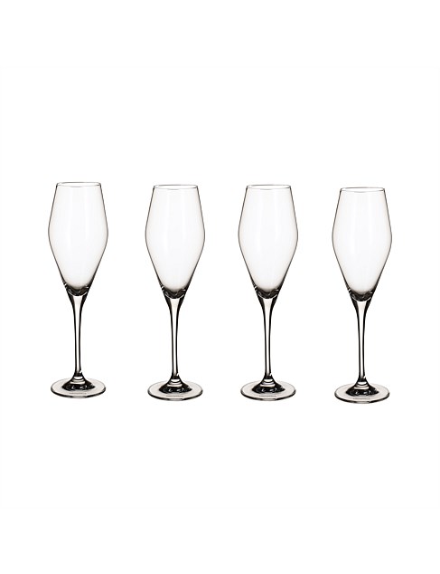 La Divina Champagne flute set of 4