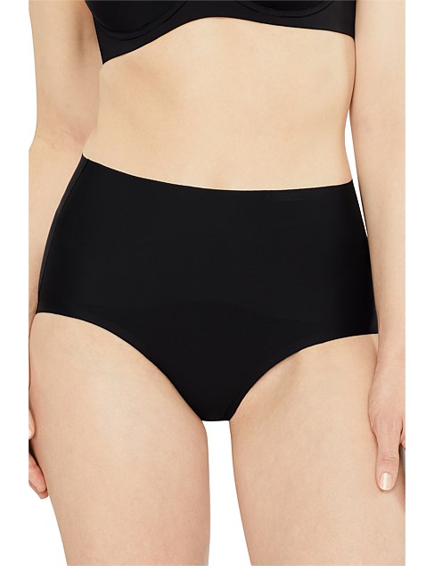 REVIVE SMOOTH WAISTED BRIEF BLACK