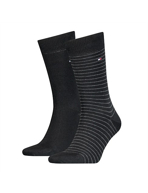 TH MEN SMALL STRIPE SOCK 2 PACK