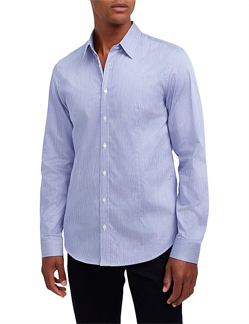 JACQUARD STRIPE SHIRT