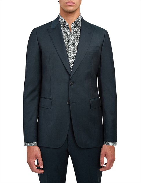 TONAL TWILL SUIT JACKET