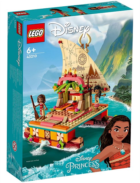 Disney Princess Moana's Wayfinding Boat 43210