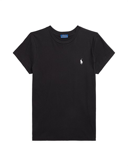 COTTON JERSEY CREWNECK TEE