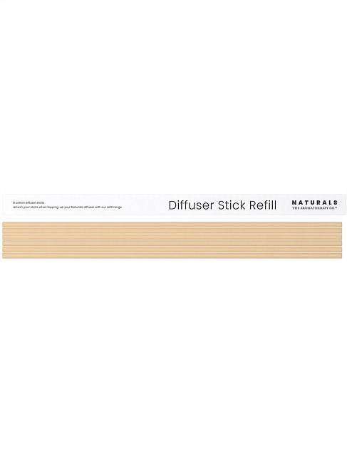 Naturals Diffuser Refill Sticks - 6 Pack