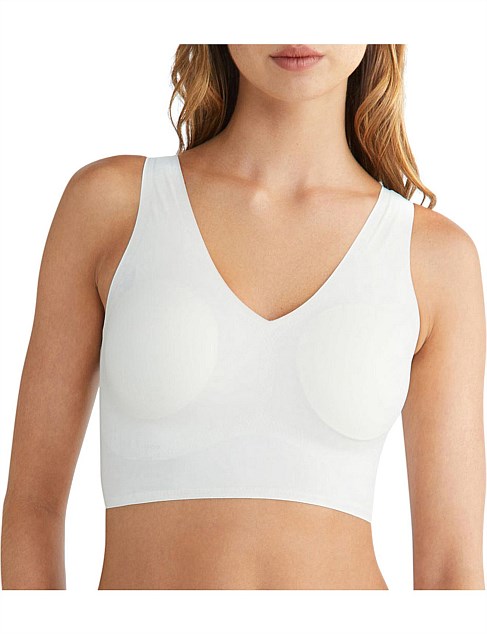 INVISIBLES (COMFORT) LIGHT LINED BRALETTE (V NECK)