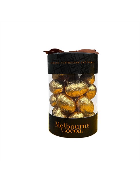 HAZELNUT PRALINE FILLED MINI FOIL EGGS 150G