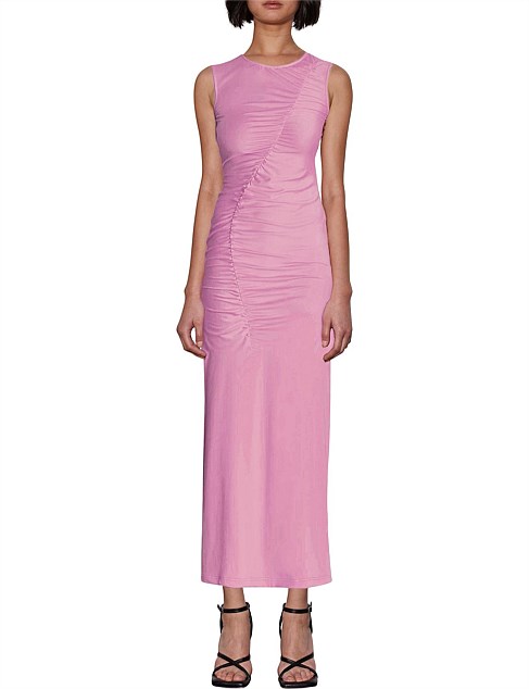 Orchid Pink Midi Dress