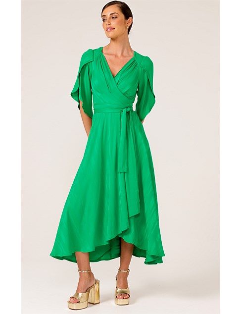 HANWORTH HOUSE WRAP DRESS