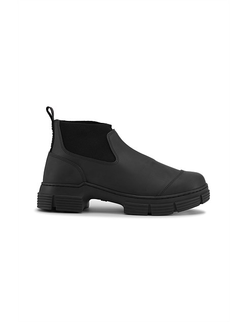 Recycled Rubber Crop City Boot