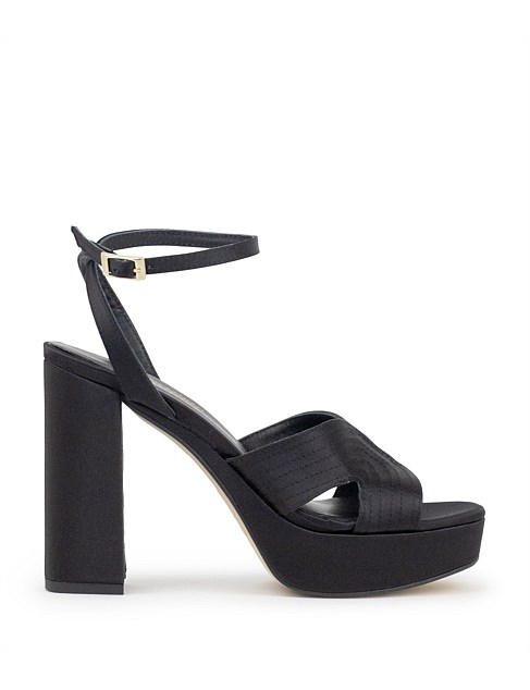 ROSALIA100 STITCHED DETAIL PLATFORM SANDAL