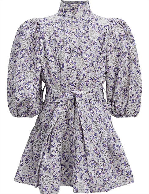 VIOLET MINI SHIRT DRESS (GIRLS 8-16)