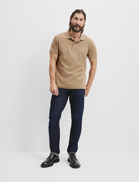 Verified Australian Cotton Pique Polo