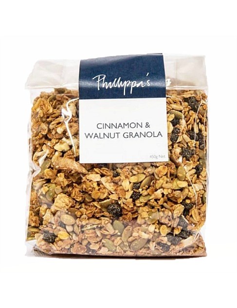 CINNAMON AND WALNUT GRANOLA 450g