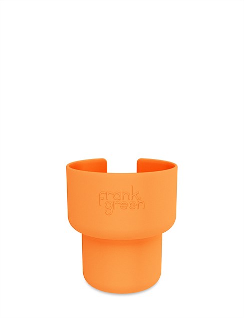 Car Cup Holder Expander Neon Orange