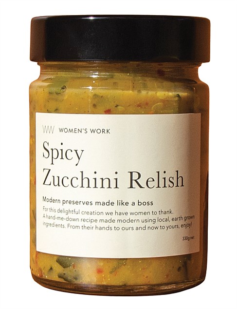 SPICY ZUCCHINI RELISH 330G