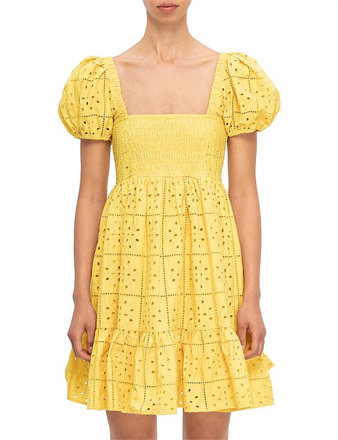 Broderie Anglaise Mini Dress