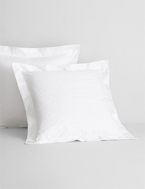 MILLENNIA 1200TC EUROPEAN PILLOWCASE IN SNOW