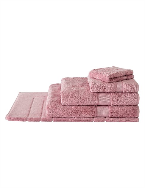 LUXURY EGYPTIAN BATH SHEET IN ROSEBUD