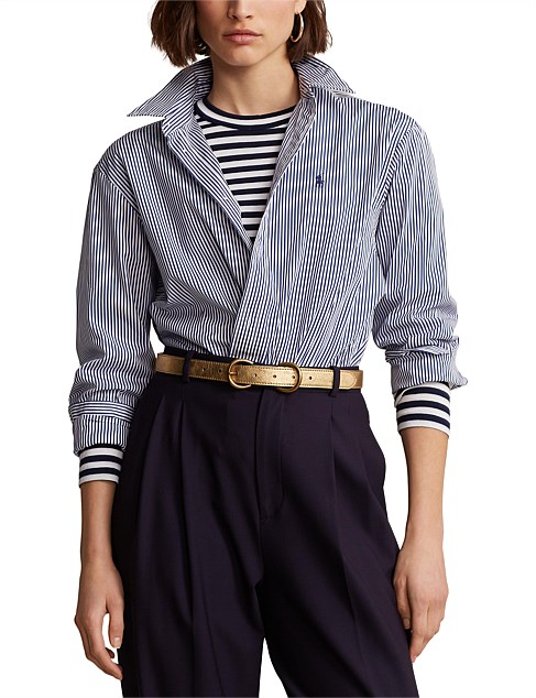 STRIPED COTTON SHIRT