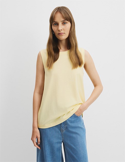 Australian Cotton Relaxed Tank