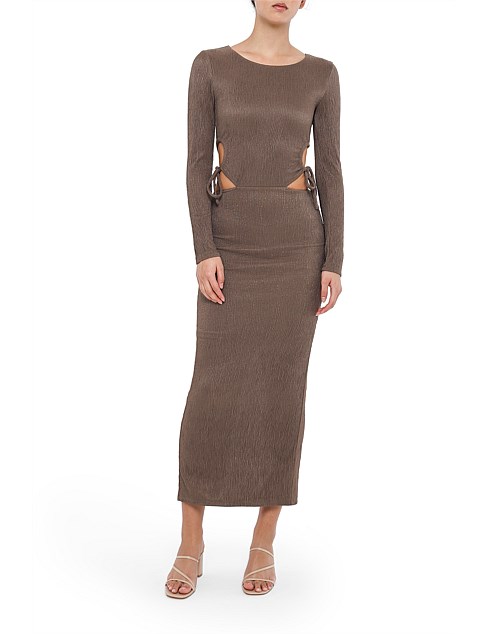 Ingrid Long Sleeve Midi Dress