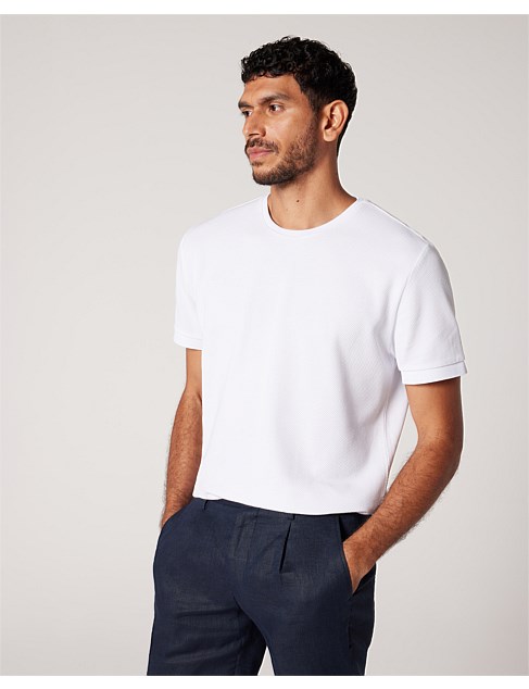 Jacquard Textured Tee