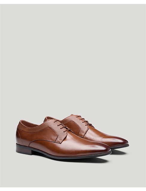 LEATHER DERBY DRESS SHOE