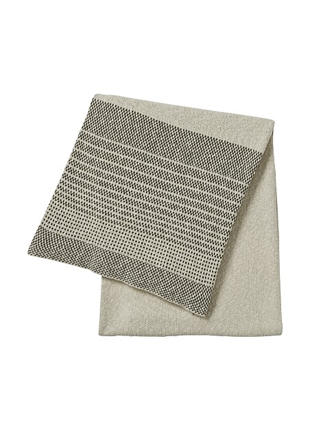 Sonoma 100% Cotton Throw In Khaki