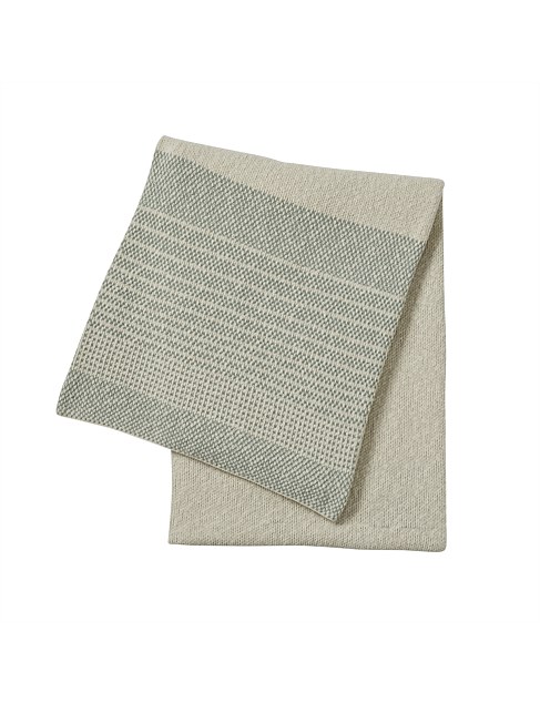 Sonoma 100% Cotton Throw In Laurel