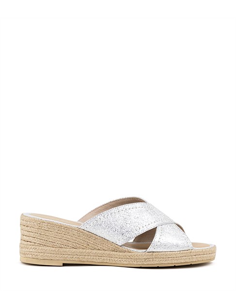 MALINA CROSSOVER SLIDE ESPADRILLE