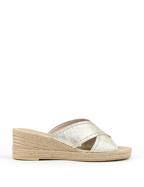 MALINA CROSSOVER SLIDE ESPADRILLE