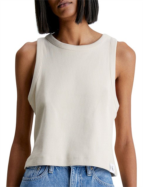 Tab Rib Tank Top