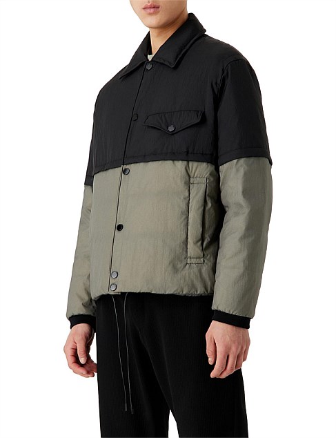 MEN'S BICOLOUR DOWN JACKET