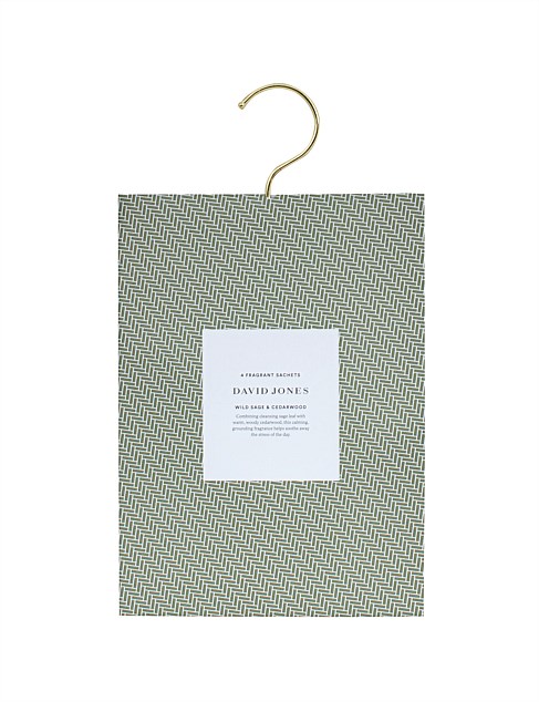 Herringbone Sachet Sage