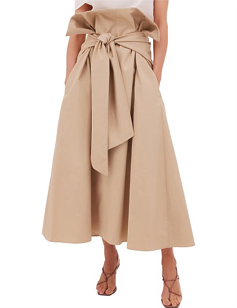 SAND TWILL NOSTALGIA SKIRT