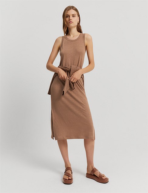 Linen Jersey Dress