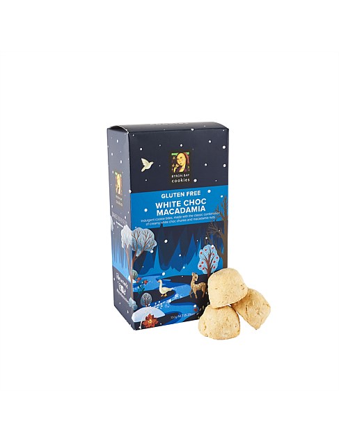 WINTER WONDERLAND WHITE CHOC MACADAMIA 150G; GLUTEN FREE